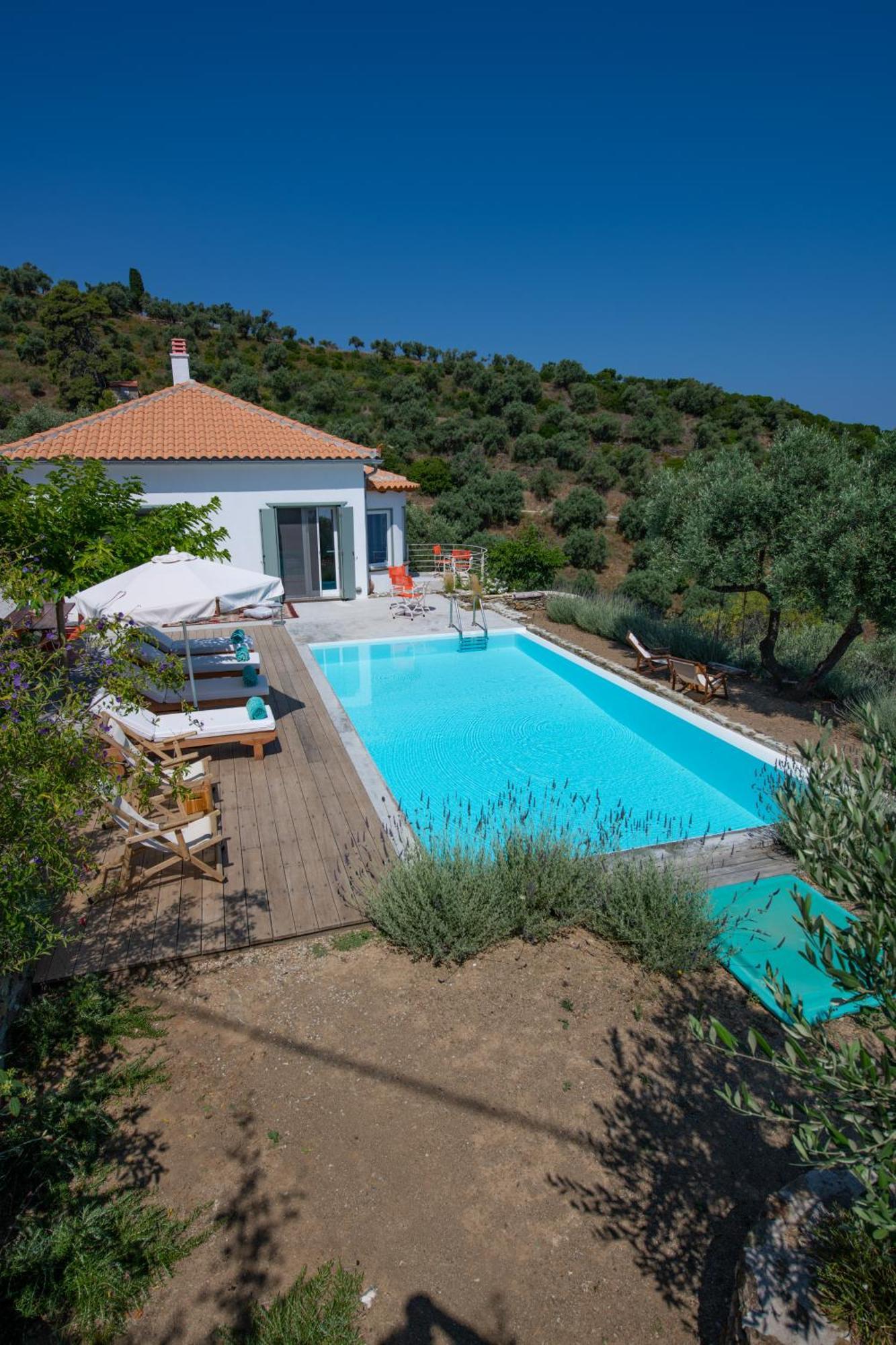 גלוסה Avgi Villa מראה חיצוני תמונה